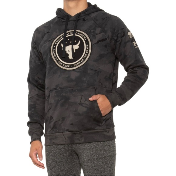 Men’s Project Rock SM Veteran Hoodie - Picture 7 of 10